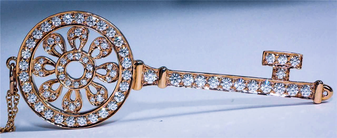 Tiffany Key Pendant