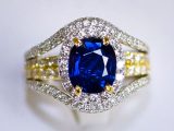 Non-Heated Sapphire Rings